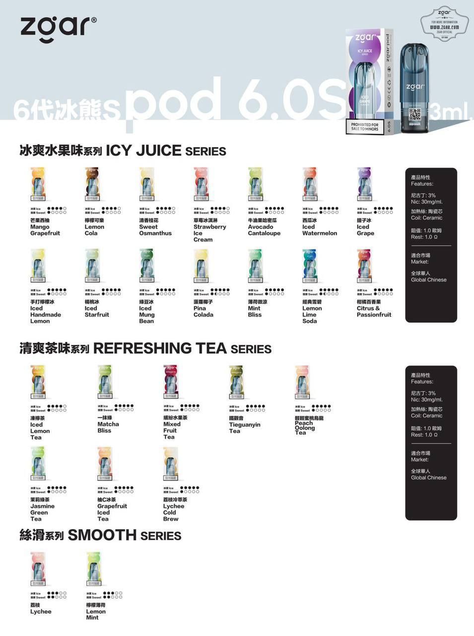正品icemax冰爆随机发货库存消耗快